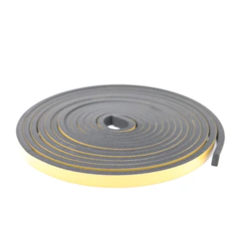 Zoro Select EPDM Neoprene SBR Rubber Strip – 1/8" Thick X 48" Wide X 550 Ft Long, Perforated, Black