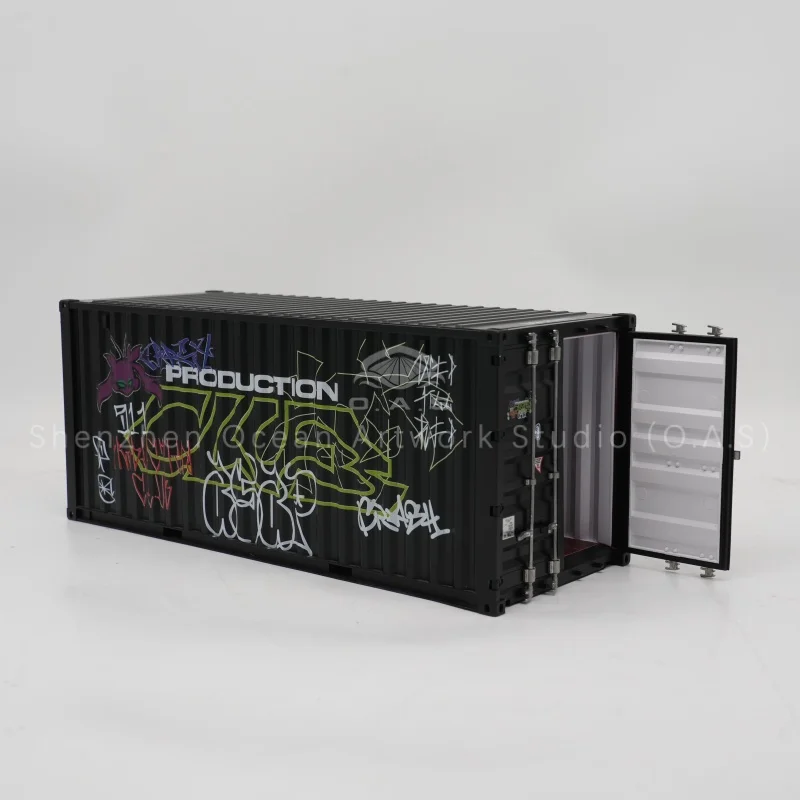 Custom shipping line container model, precision scale replica, fully custom made. Great industrial display model for logistics & shipping firms. We support logo and color customization, ideal for business gifts and exhibition ornaments.Amber@vesselmodel.com Tel：+86 18038048785