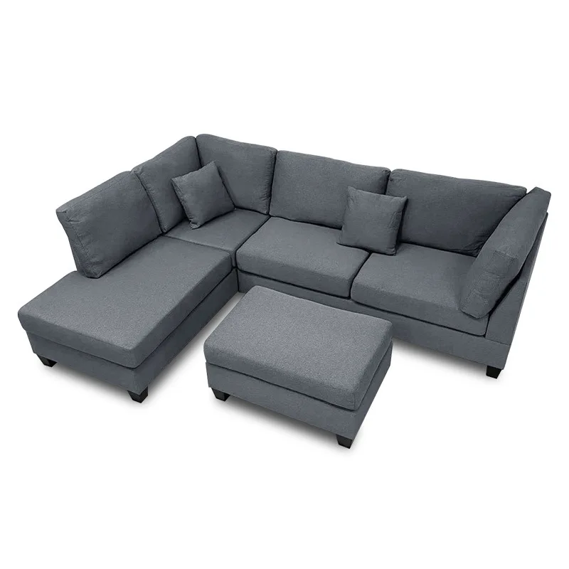 Custom Modern Sectional Sofa Living Room Furniture Odm&oem Fabric I