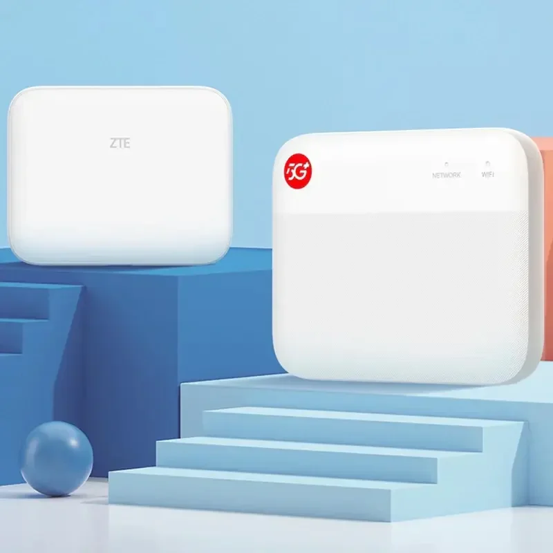 ZTE F50 5G Portable Wi-Fi - 1.6gbps Speed & WPA2 Encryption