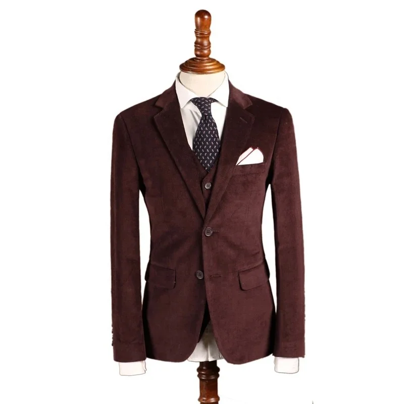 Made to Measure Custom Half Canvas Suits Handmade Men Suit