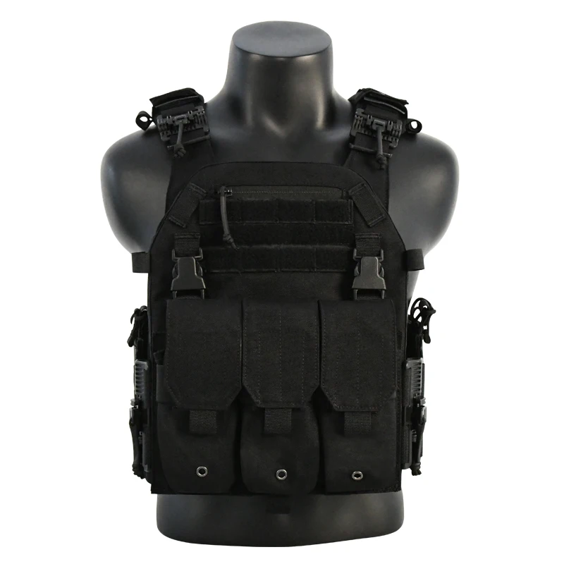 GAFH GRIDE PADDING VEST BK【日本非売品】 GAF Nylon Tactical Vest - Durable & Waterproof Plate Carrier