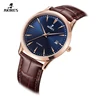 Cassa oro rosa quadrante blu