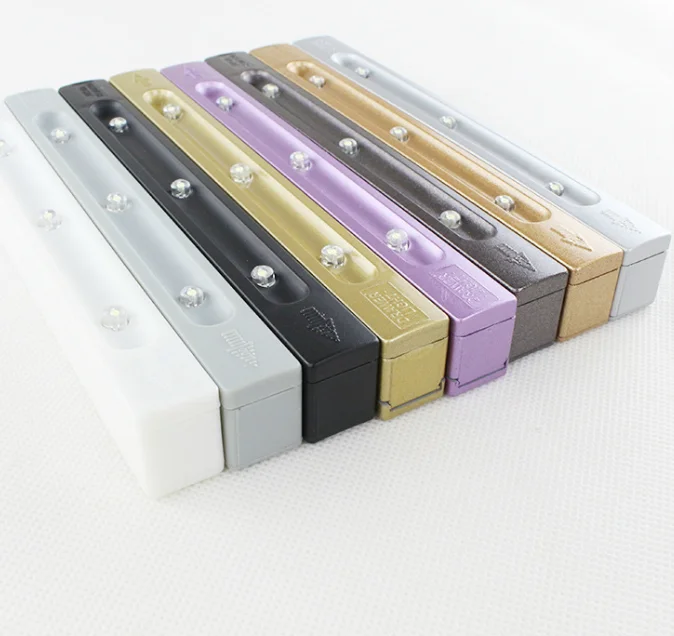 На батарейках вибрации Индуктивный переключатель с подсветкой ящик света датчик свет кабинет