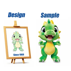 Shengye Factory Supplier Custom Dragono Plushies Make Your Own Design Stuffed Animal Dinosaur Soft Personalized Plush Toy Doll