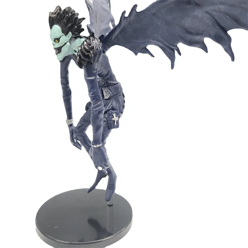 atacado brinquedos anime boneca morte nota esqueleto morte ryuk lem  ornamentos anime ação figuras