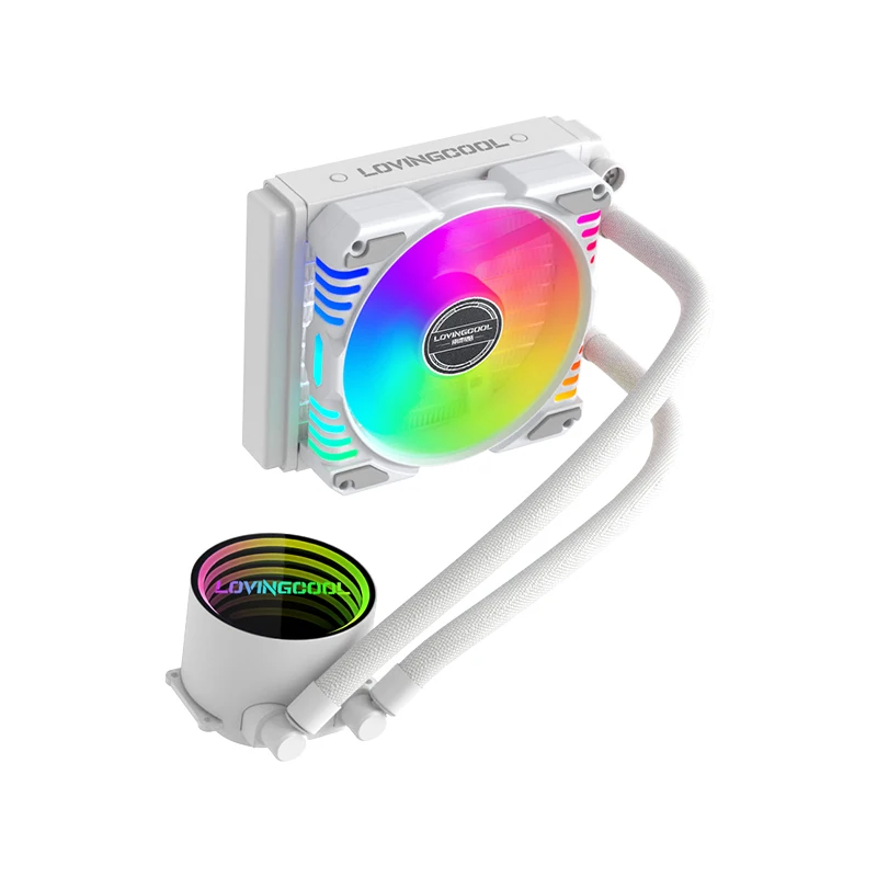 Lovingcool 液体クーラー LOVINGCOOL CPU Liquid Cooler - Real Time TEMP Display