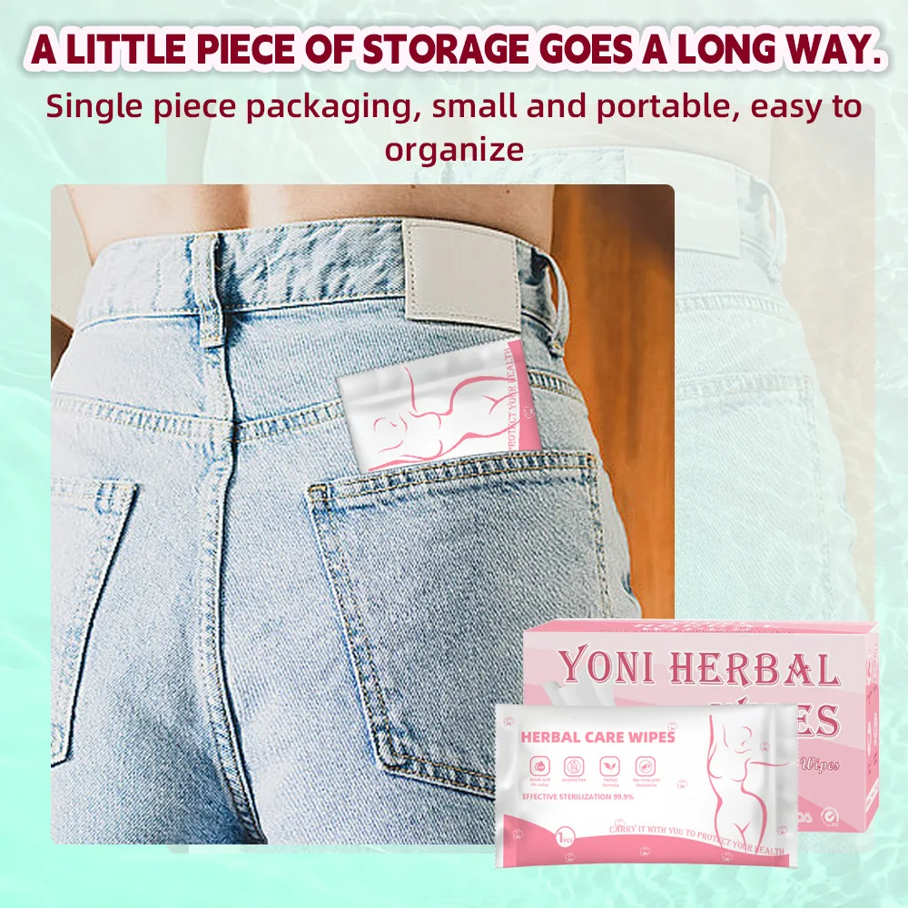 Factory Private Label Organic OEM Custom Alcohol Free Femininity After Sex Cleaning Disposable Yoni Feminine Wet Wipes