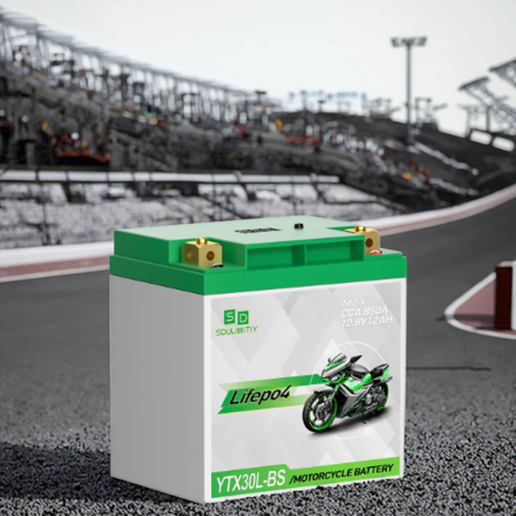2025 Batterie au lithium personnalisable YTX30L-BS 12,8 V 12 Ah haute performance 850 cca pour moto