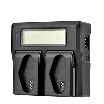 LP-E19/E4N Battery Dual Charger for Canon EOS R3 1DX2 Mark III II IV