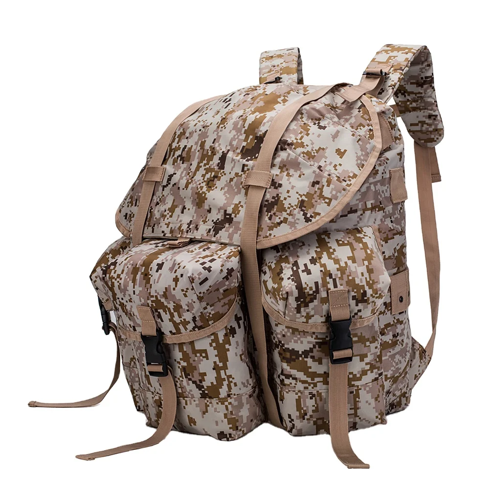 bucksgear工厂批发600d牛津旅行军用大数码迷彩背包