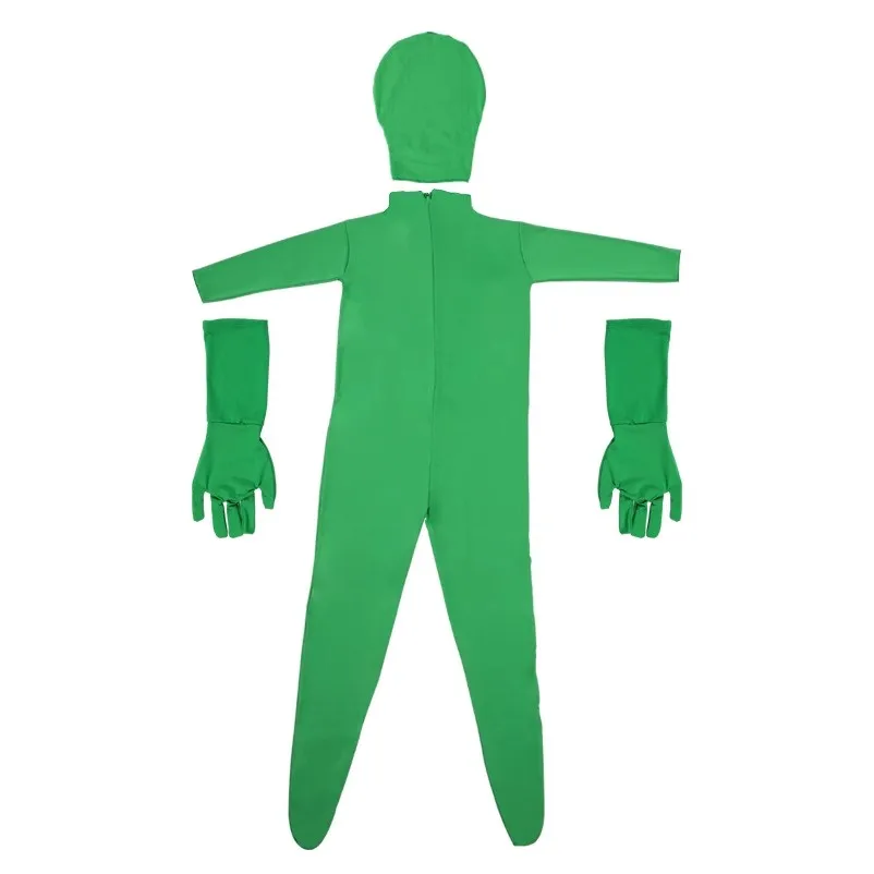 Body Suit de Tela Verde Elástico para Adultos, Fato Completo Greenman para  Fotografia e Filmes, para Homens e Mulheres