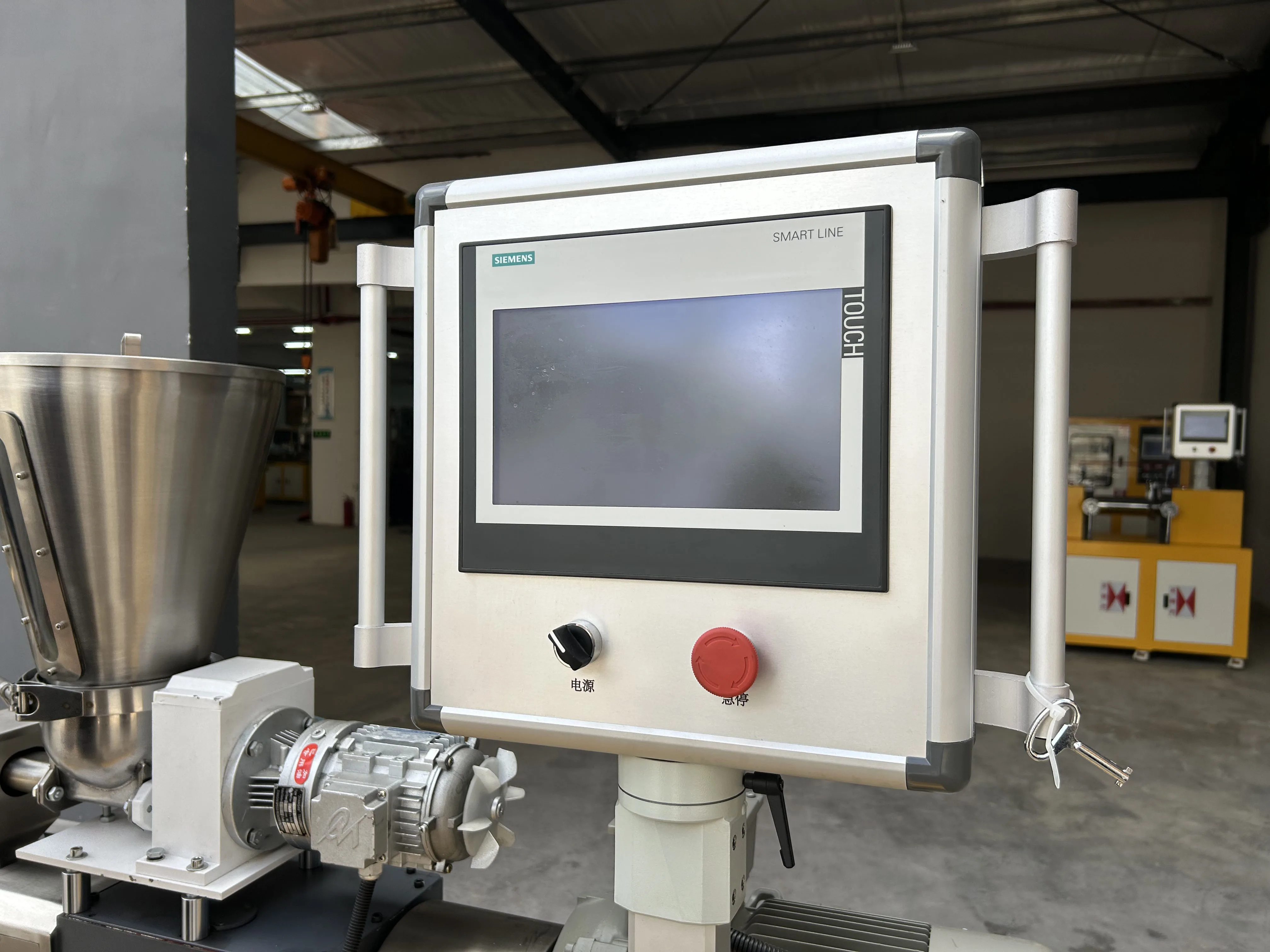 Three Roll Calender Experimental Casting Machine Film Machine Prototype