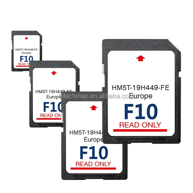 Ford Sync Satnav SD Card Replacement 32GB Custom Memory