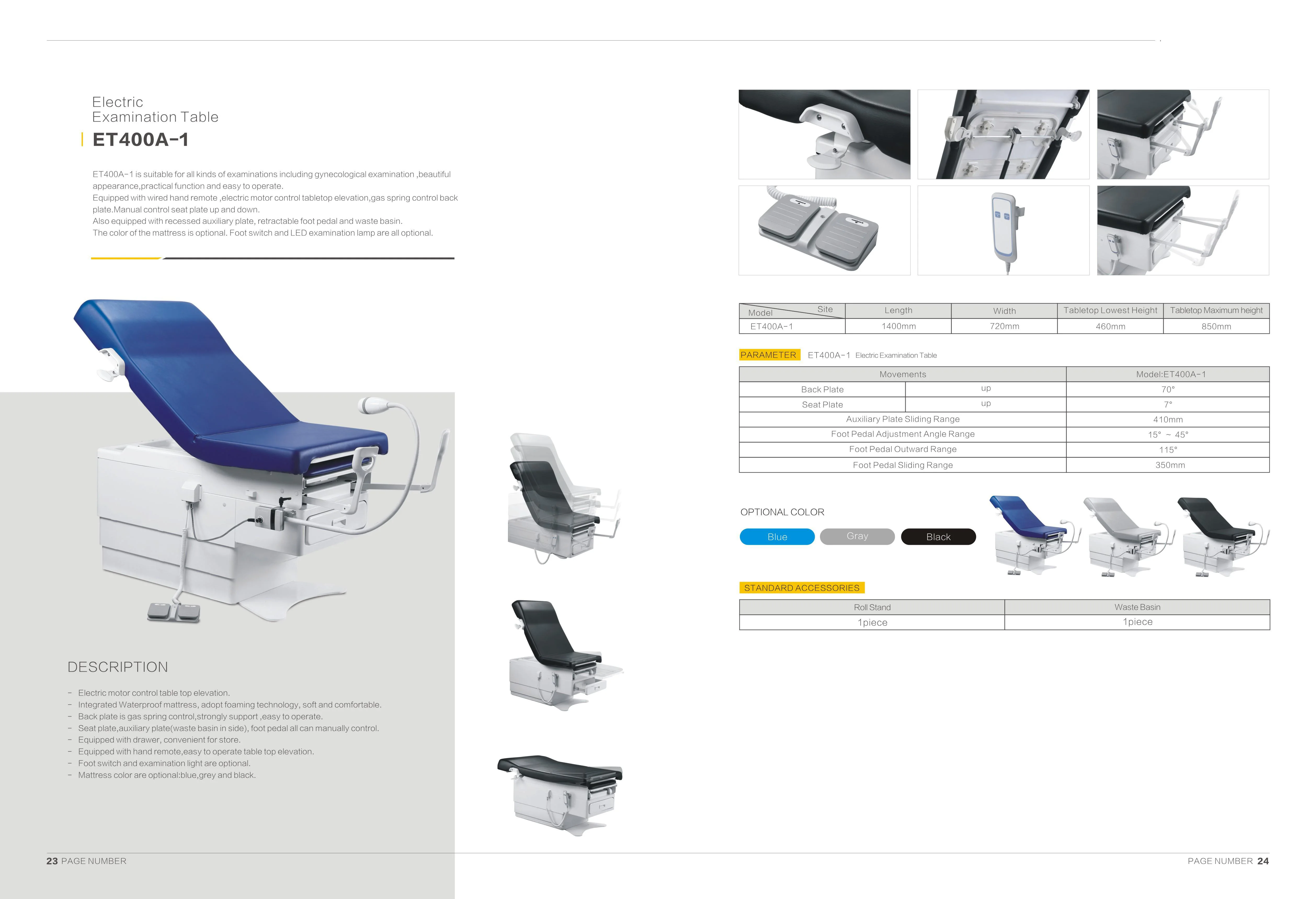 ET300C OR Electrical Operating Surgery Operation Surgical table manufacture