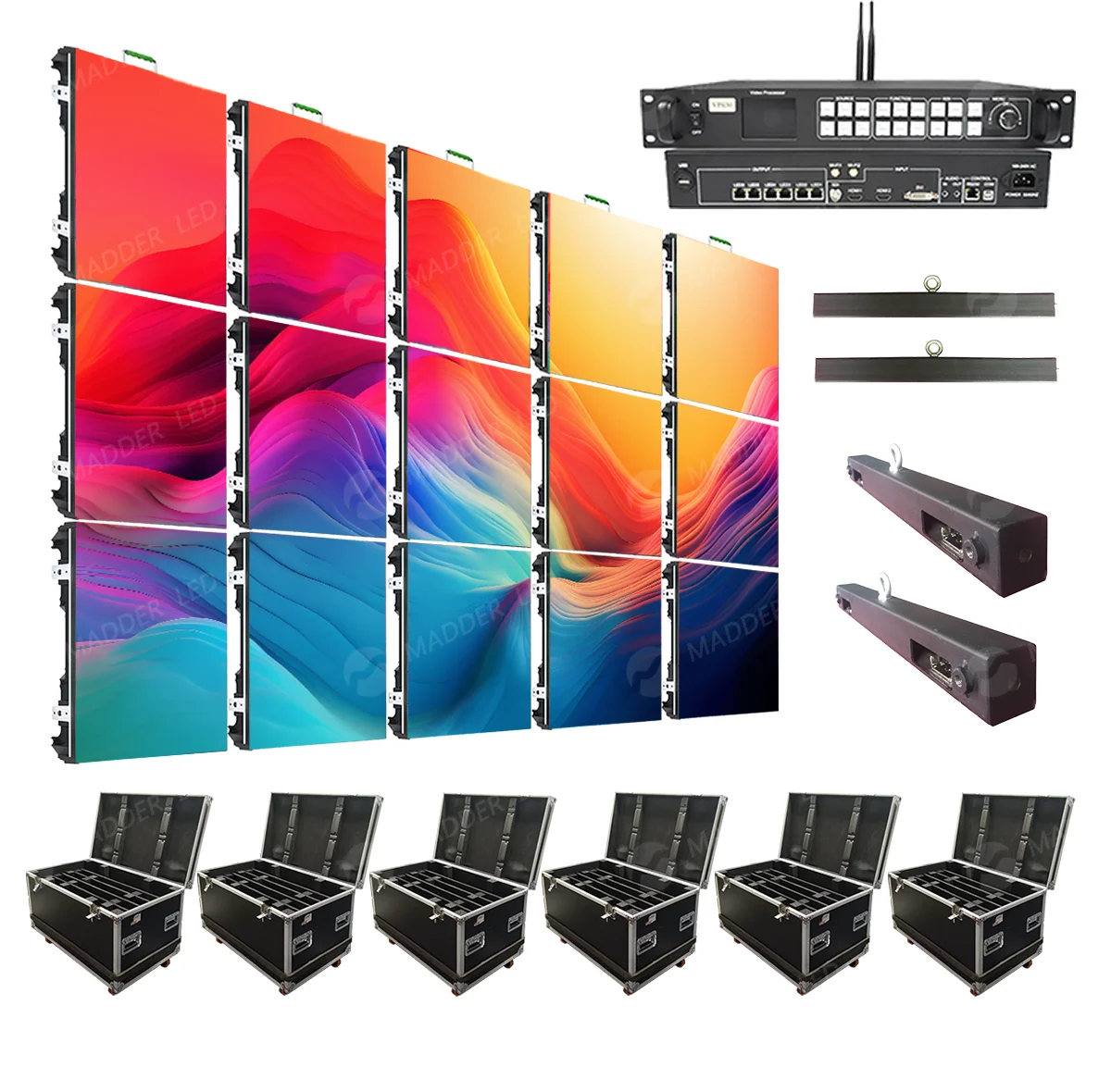 Hd indoor P2.5P2.6P2.97P3.91P4.81 Video wall digital signage advertising large indoor 4K full color HD LED display