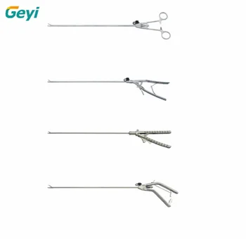 Laparoscopic V Shape Needle Holder Endoscopic Needle Holder Forceps ...