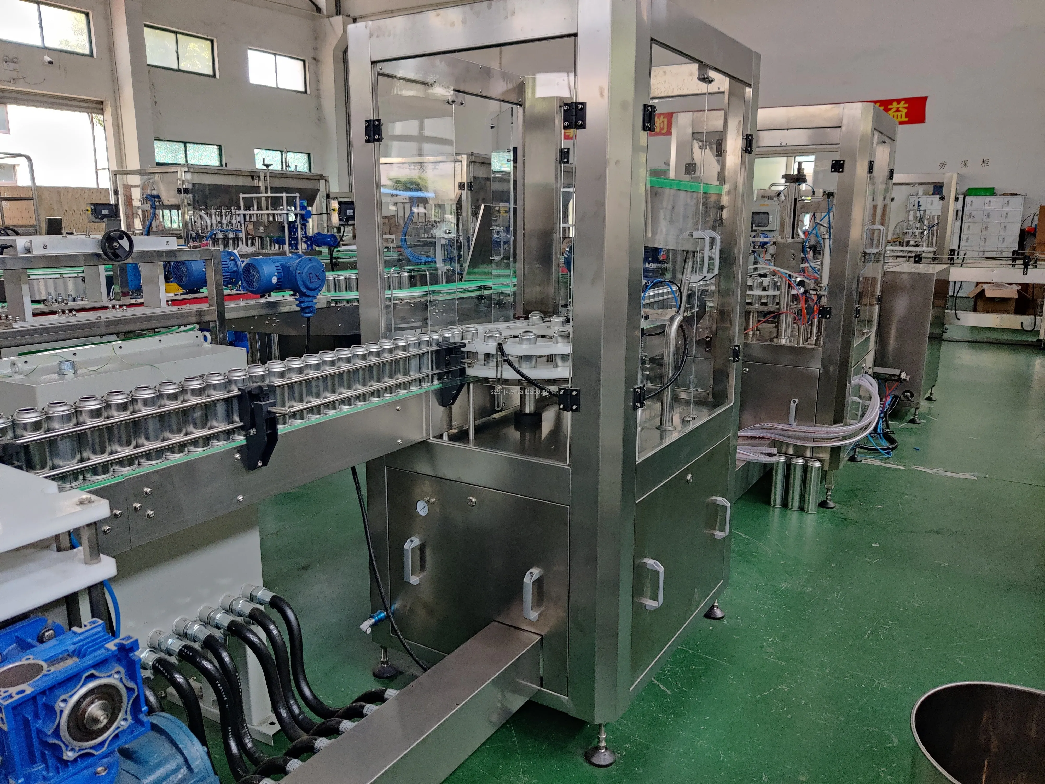 Automatic Aerosol Filling Machine Aerosol Cans Filling Machine Fire Extinguishers Air Freshener Filler factory