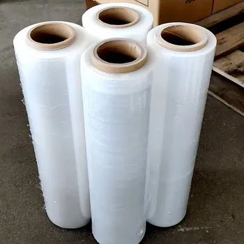 Transparent LDPE Stretch Film Soft Moisture-Proof Pallet Wrap Roll for Packing Moving