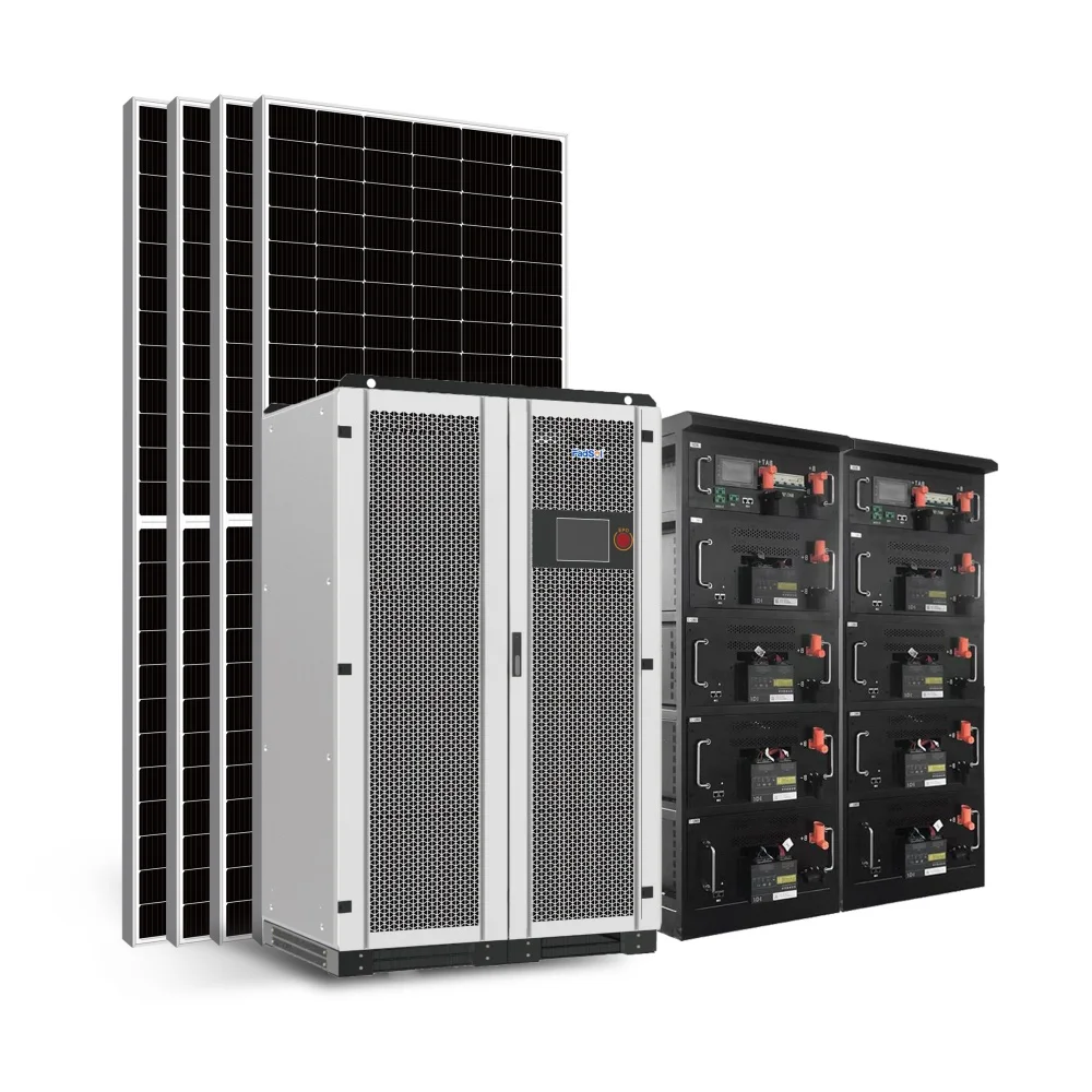 100KW Solar Power Energy Storage System 100KW Hybrid Solar System for Factory Solar Energy Storage System For Home