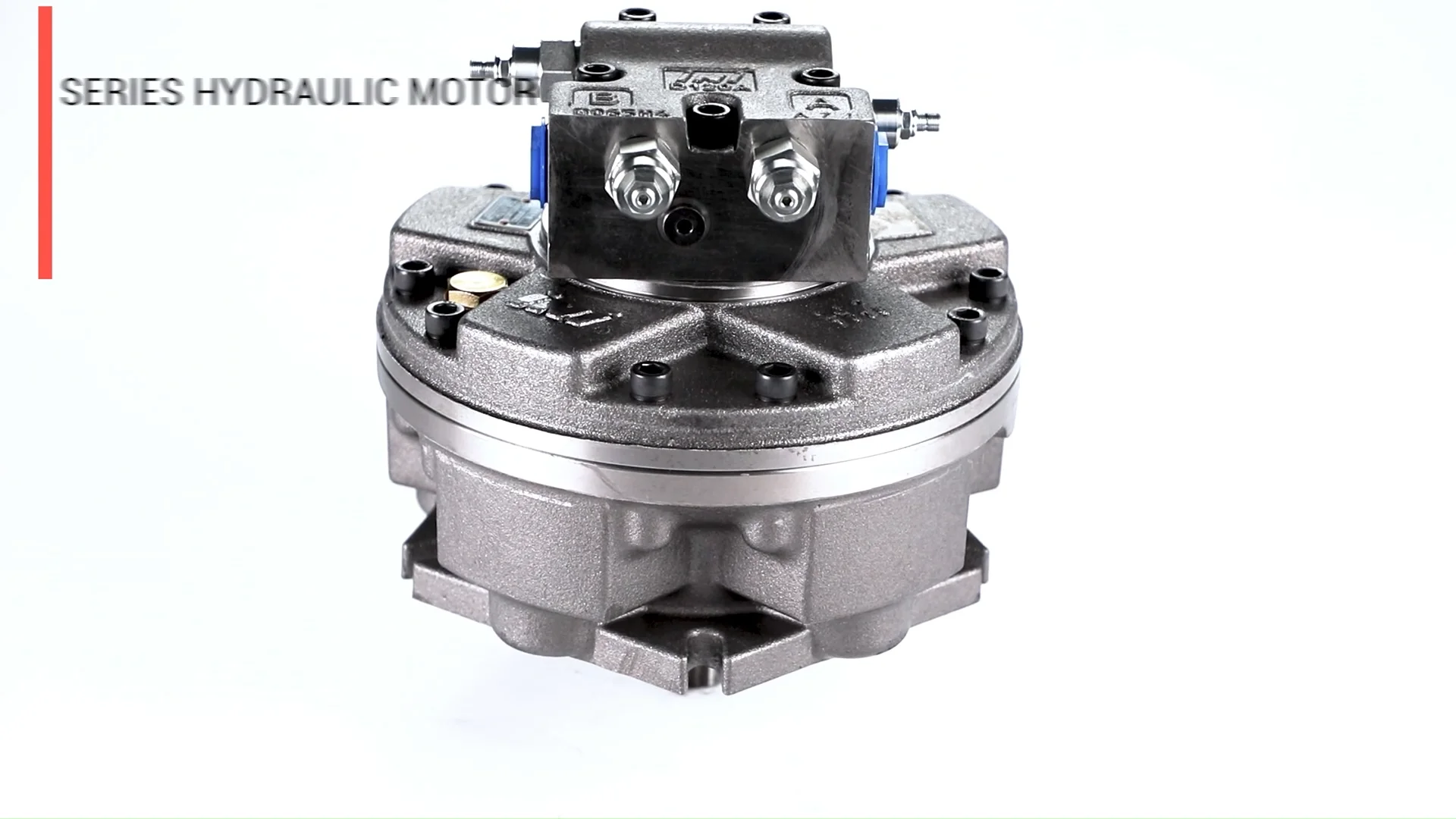 Poclain Hydraulic Motors Radial Piston Hydraulic Motor For Agriculture