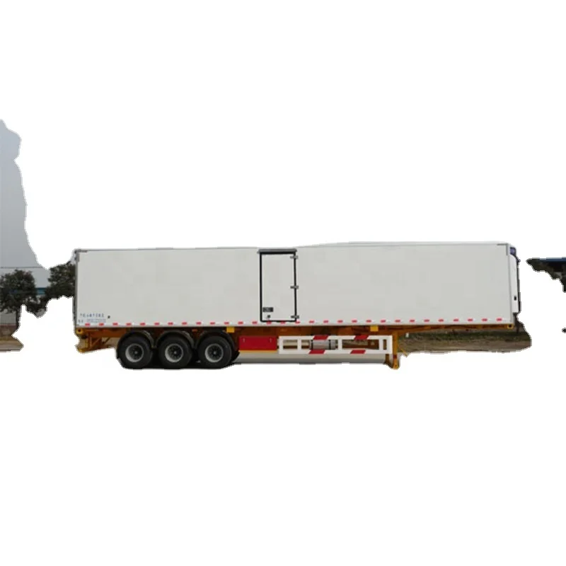 3 Axles Refrigerated Trailer,30ton Cooling Van Semi-trailer,40ft Refrigerated Semi-trailer
