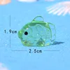 Pesce piatto traslucido-verde
