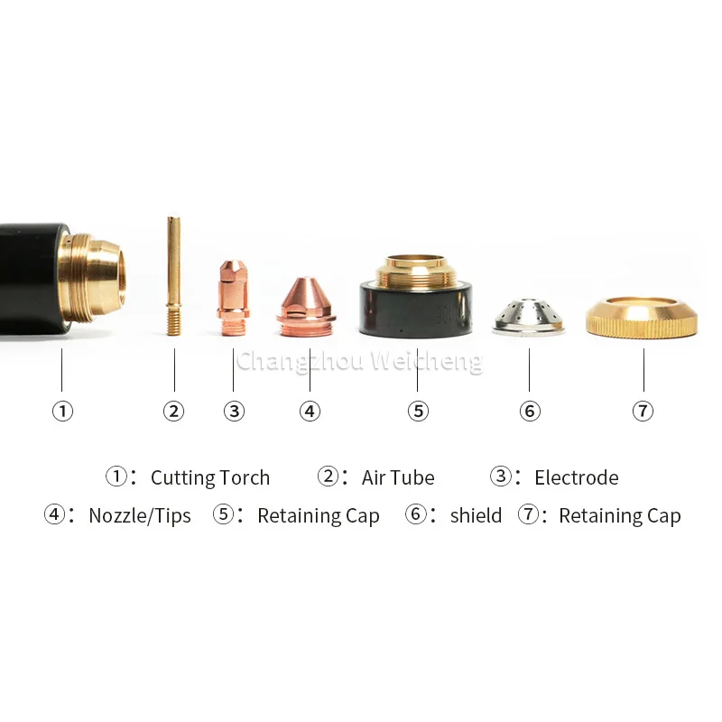 Высококачественные расходные материалы для плазменной резки YGX100104 медный щит горелки