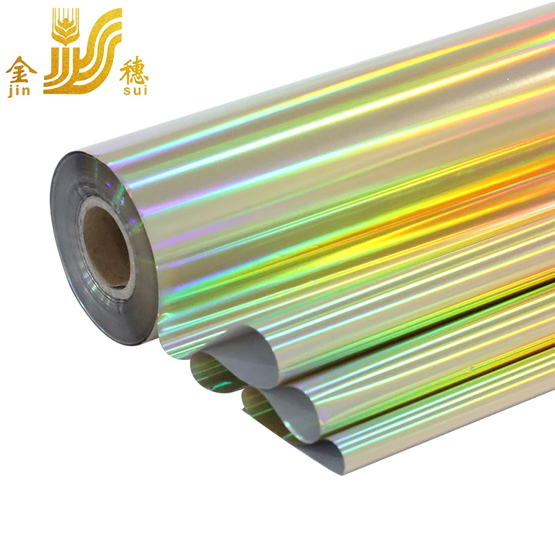 JINSUI Holographic hot stamping film color switch heat transfer film foil