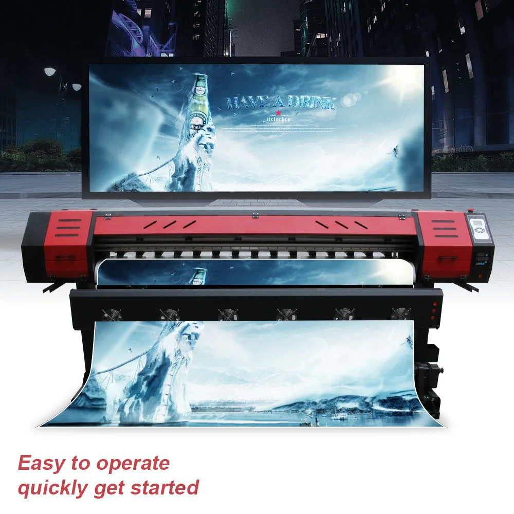 2ft Eco Solvent Printer Large Format 1.3 Gongzheng Eco Solvent Printer Manufacturer