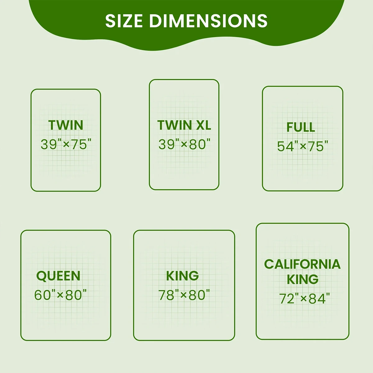 Product dimensions