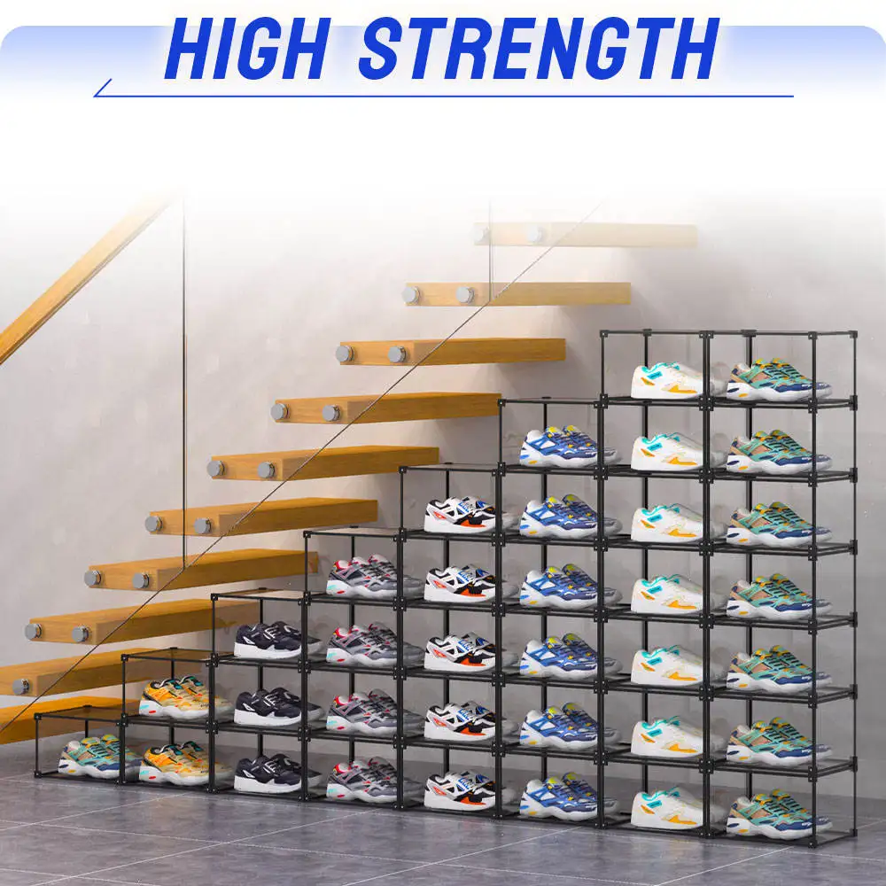 High Transparent Acrylic Sneaker Shoe Box AJ Storage Display Case Shoe ...