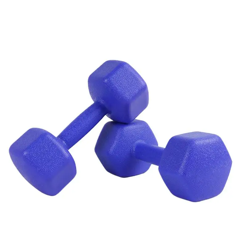 カラフルなセメントダンベル 六角形ウェイトリフティング セメント