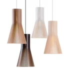 Hot Products 2020 Natural Bamboo Strips Ceiling Style Light Decorative Pendant Lamp