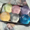Single transparent box of Vaseline balls [6 colors, random]