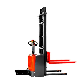 Electric forklift 1.5Ton lifting 3m battery automatic pallet lifter walking type fully electric fork lift stacker