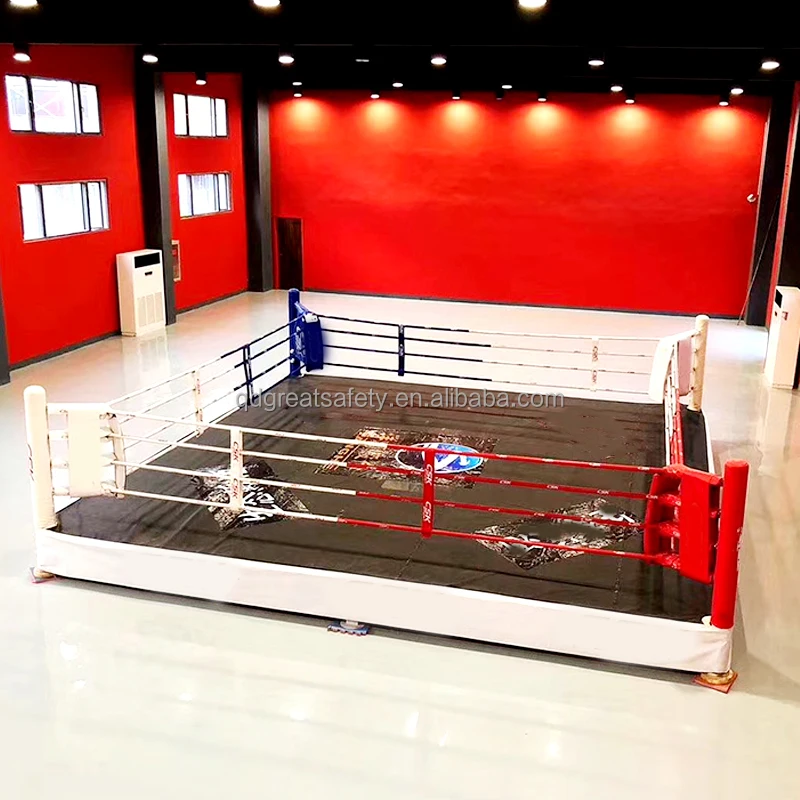 Factory Boxing Ring Professional With Platform Floor High Quality Steel Frame Outdoor Boxing Ring for Boxing Fighting