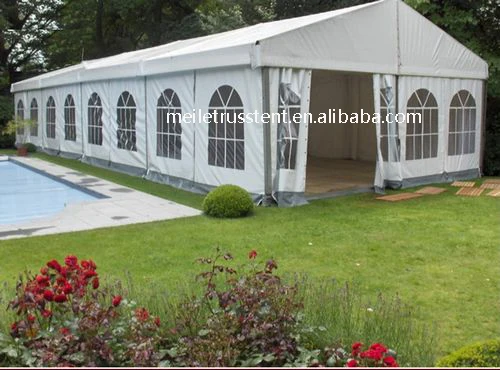 GUANGZHOU Factory Price Catering Tent Outdoor Wedding Marquee Small Event Exhibition Tent Aluminum Frame Trade Show Tent