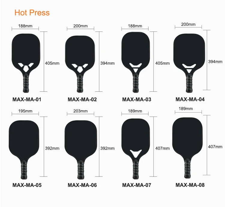 High Quality Usapa Approved Pickle Ball Paddle Pp Core T700