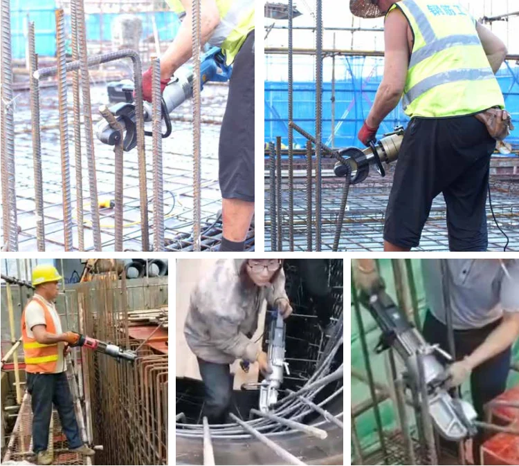 Portable Rebar Bending Machine 40Mm 32Mm Steel Bar Bender Hydraulic Steel Rod Bending Machine