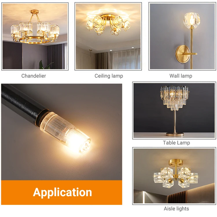 Светодиодная лампа G4, 1 Вт, 120 лм, лампочки для люстры (10 Вт, эквивалент галогену), класс энергии E, без мерцания, новейший стандарт ERP EMC