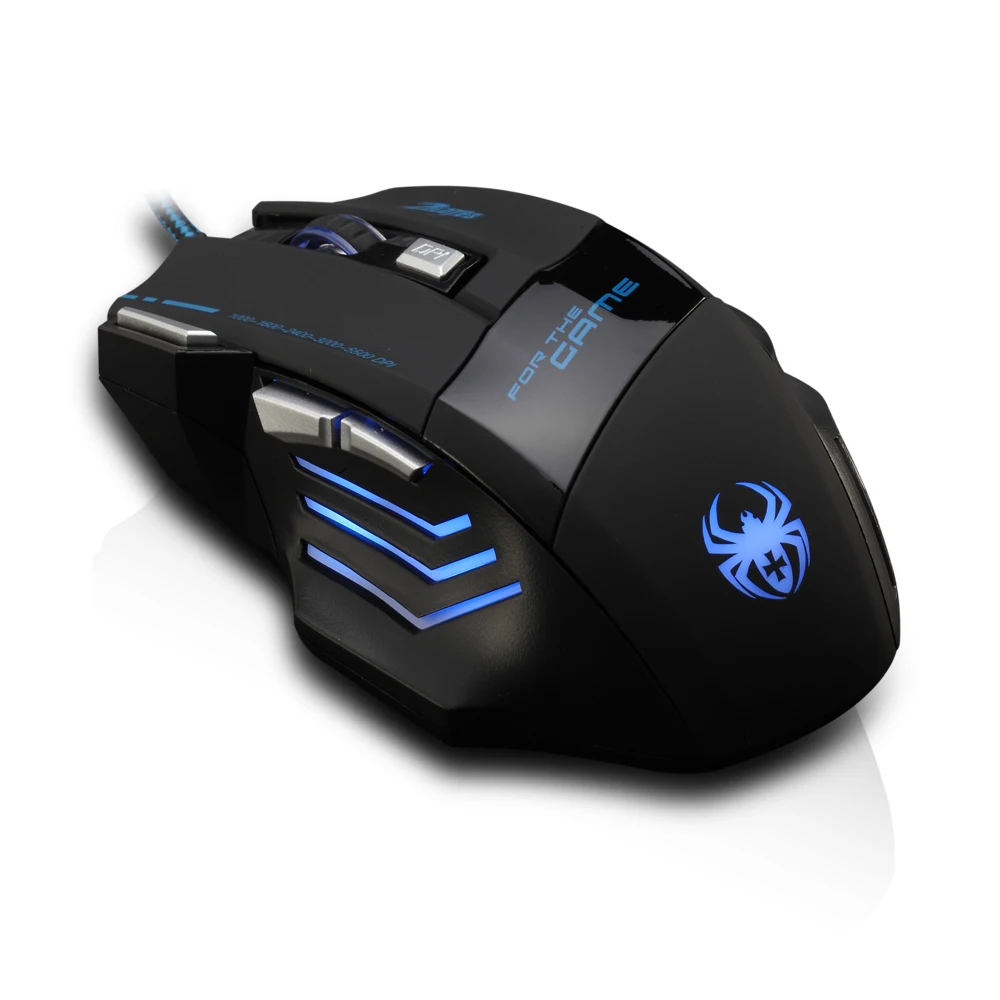 2021 NEW ARRIVAL  5500 DPI RGB 7D GLOWING GAMING MOUSE for COMPUTER