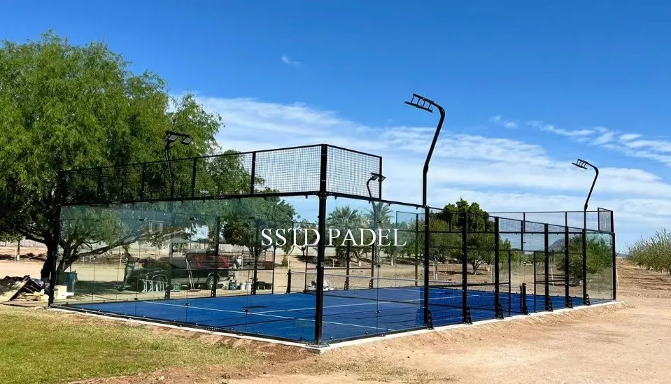 Padel Tennis Court Cancha De Padel Sports Paddle Tennis Court Outdoor ...