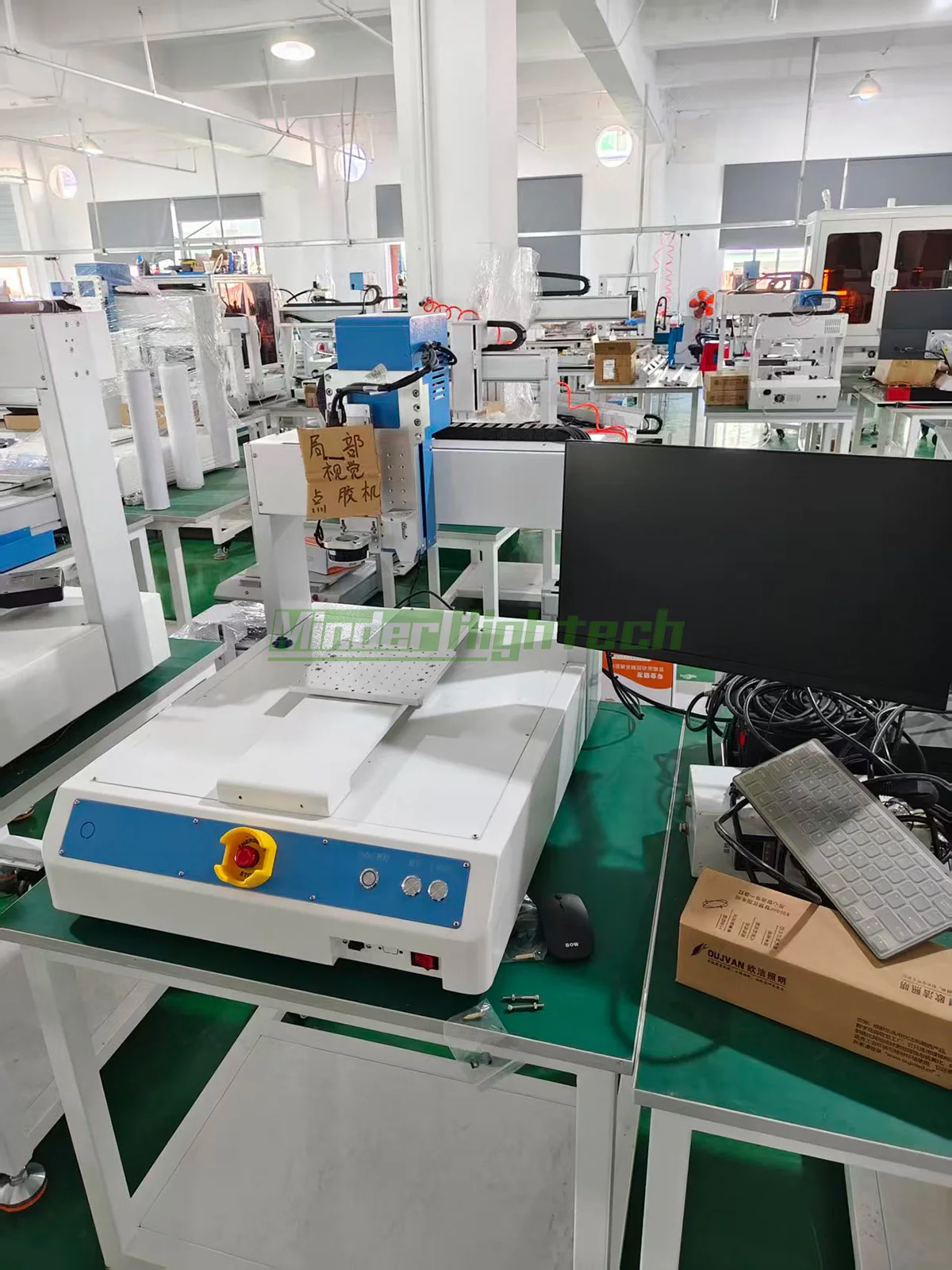 MD-PRD331-Sringe Automatic Desktop Glue Dispenser with PR System