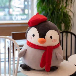 Mxzzand Peluche de pingouin Pingouin en peluche mignon et doux, Animal en peluche, jouet pour