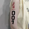 Number no white outline