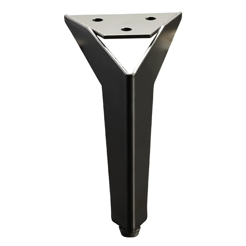 Factory Hollow Y Shape Bed Legs Durable Furniture Accessories Customized Iron Sofa Feet Meal