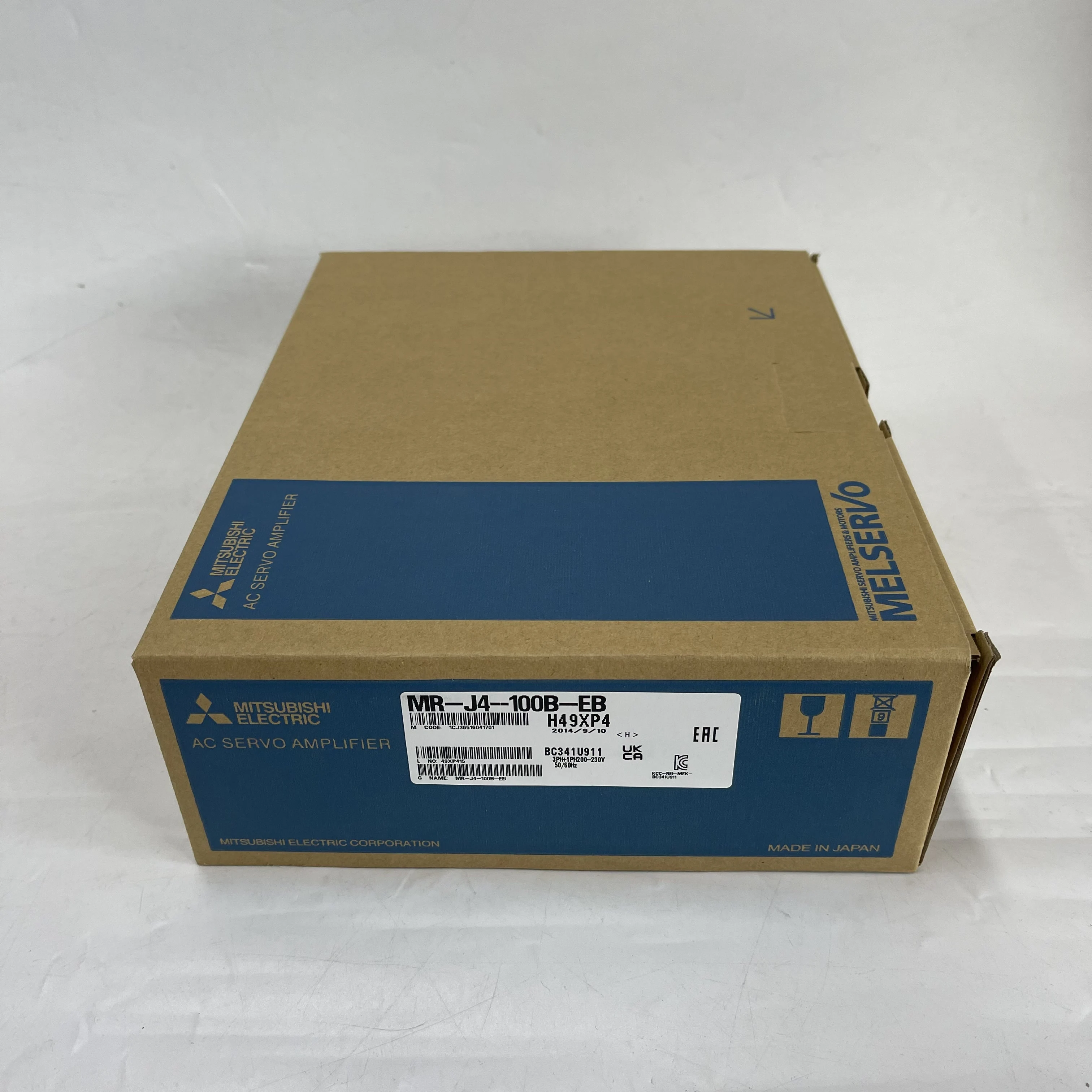 MITSUBISHI AC Servo Amplifier MR-J4-100B-EB MITSUBISHI AC Servo Amplifier MR-J4-100B-EB