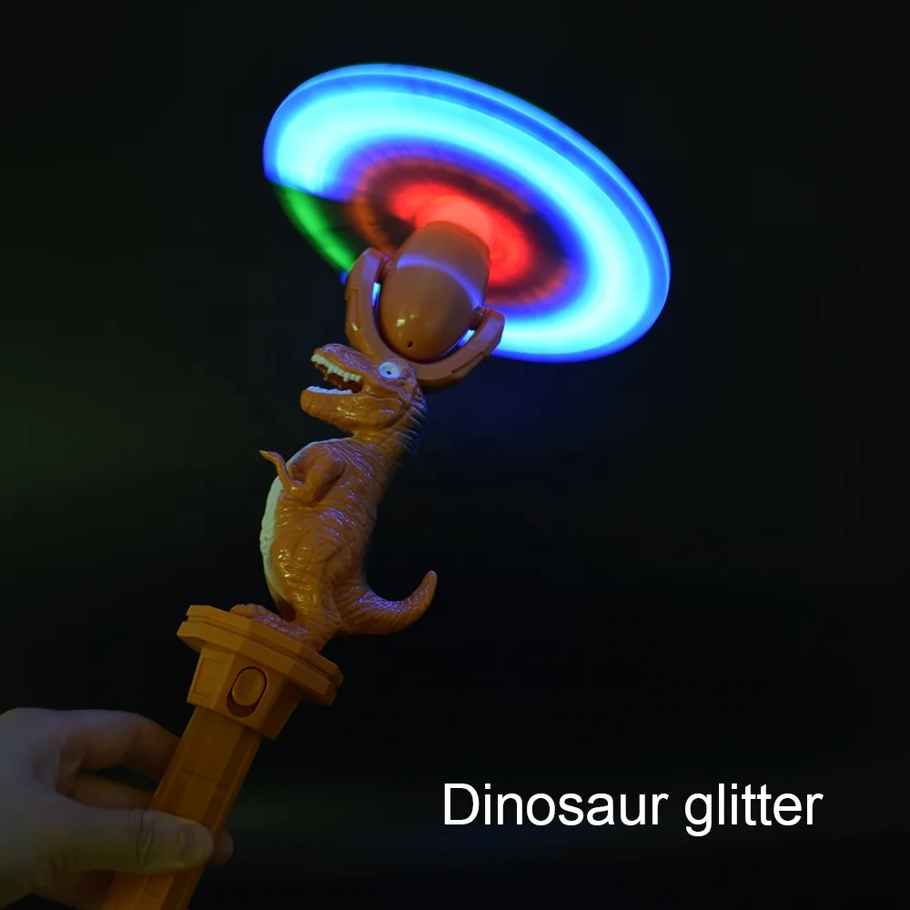 
 Рождественская игрушка, супер яркий динозавр, светодиодная мигающая подсветка, вращающаяся ветряная мельница с музыкой  