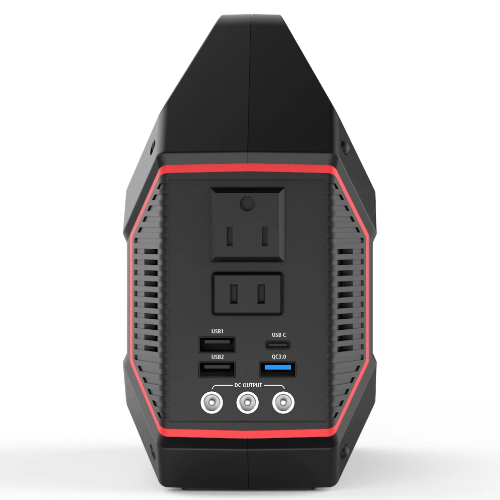 
 155Wh 42000 мА/ч, 150 Вт трендовые 2021 Solar Power Bank аварийный источник питания Power Bank с розетки  